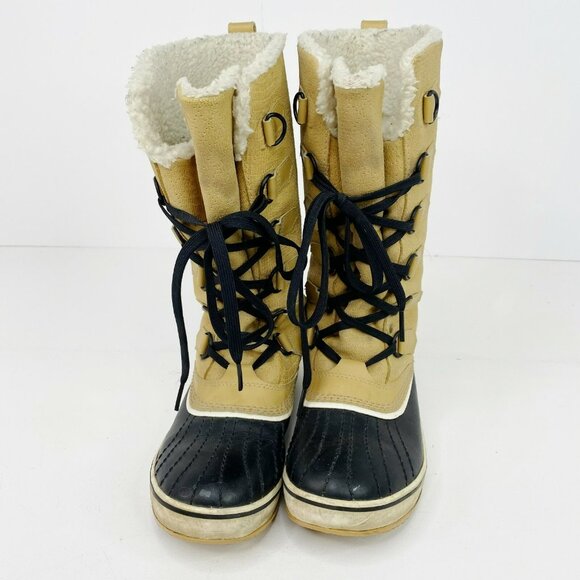 Sorel Boots Tivoli Womens US Size 6 Tan Waterproof Winter Snow NL1907-051 - Picture 2 of 7